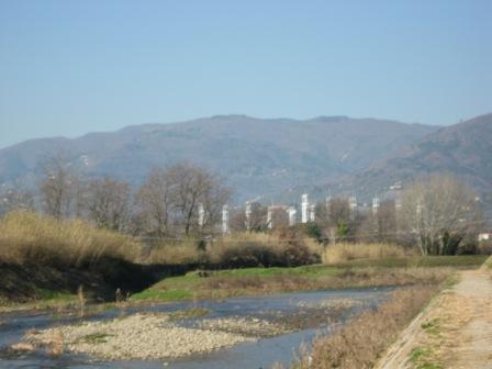 lungo fiume pescia