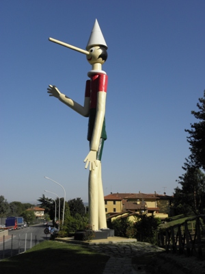 il Pinocchio più grande del mondo