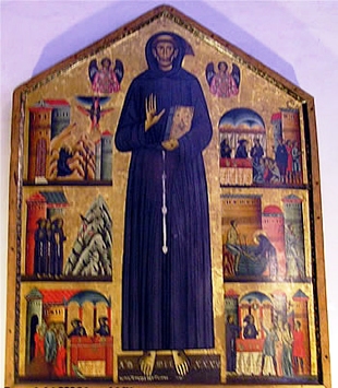 San Francesco tavola del Berlighieri