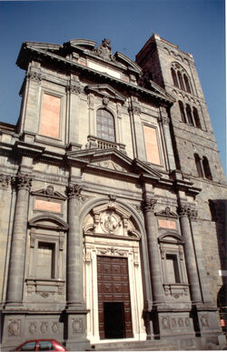 facciata del Duomo di Pescia